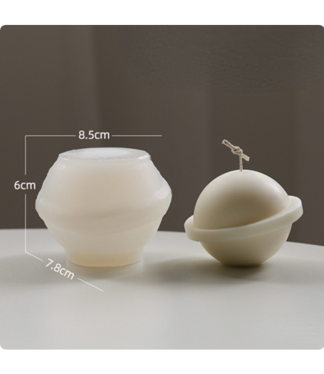 Siliconen kaarsenmal Galaxy 85x78x60 mm - Kaarsen maken