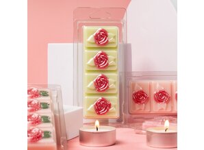 Clamshell Rose Bar - Zelf waxmelts maken