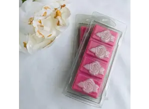 Clamshell Rose Bar - Zelf waxmelts maken