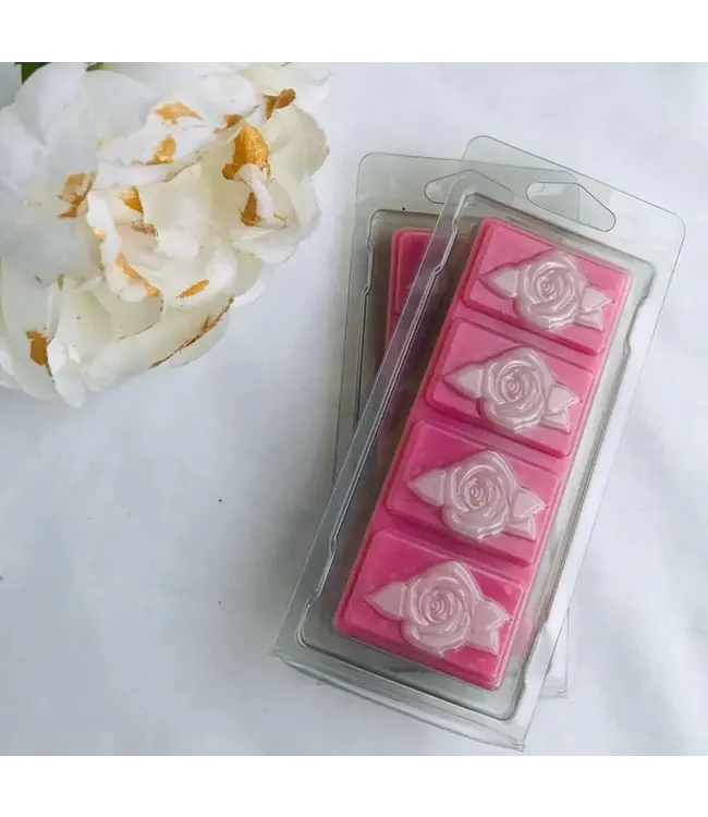 Clamshell Rose Bar - Zelf waxmelts maken