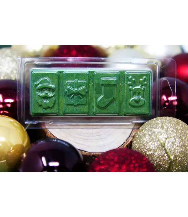 Clamshell Christmas Type 2 (Reindeer) - Zelf waxmelts maken