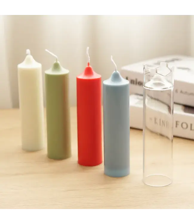 Kaarsenmal Klokkaars  Ø 41 x163 mm - Kaarsen benodigdheden