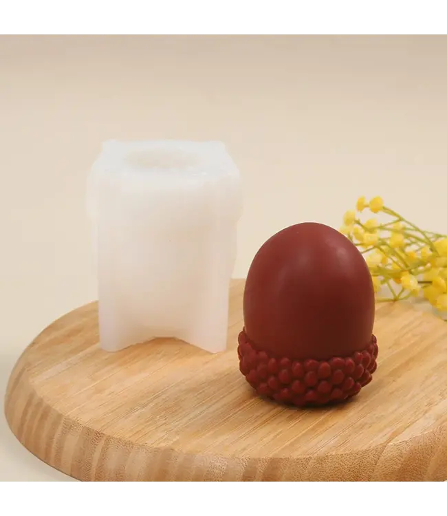 Siliconen kaarsenmal Acorn 90x82 mm - Kaarsen maken