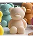 Siliconen kaarsenmal Kleine Teddybeer 52x45 mm - Kaarsen maken
