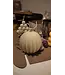 Siliconen kaarsenmal Ball Ribbel 76x69 mm - Kaarsen maken
