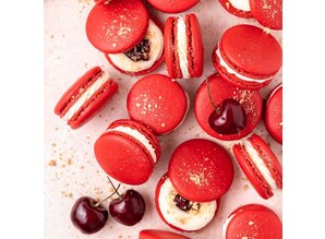 The Candleshop Collection Geurolie Wild Cherry Macaron - Zelf geurkaarsen - waxmelts maken