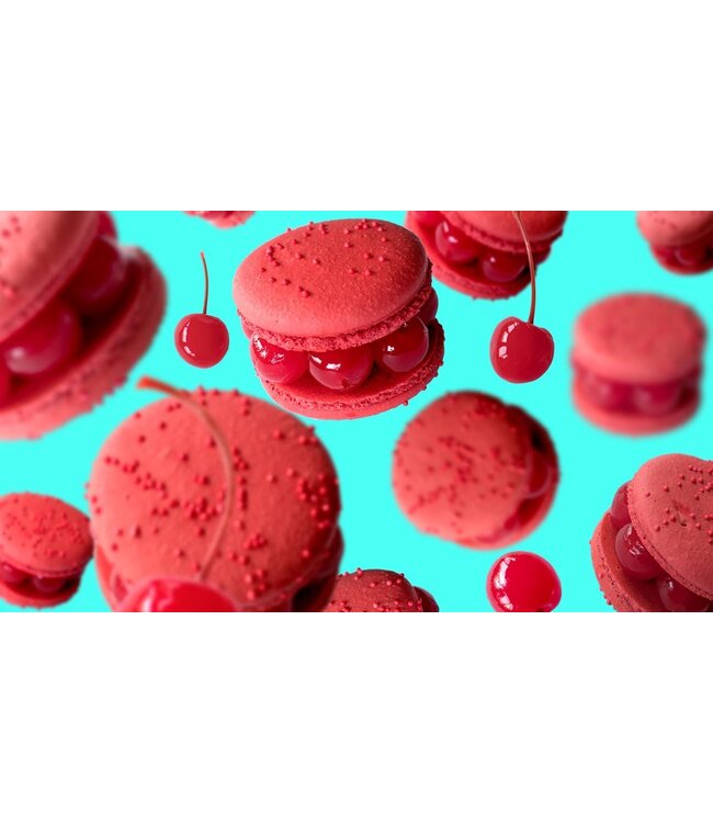 The Candleshop Collection Geurolie Wild Cherry Macaron - Zelf geurkaarsen - waxmelts maken