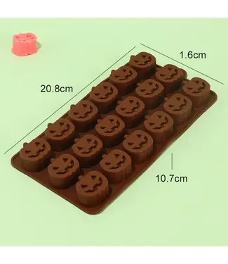 Siliconenmal voor Waxmelts - Halloween Pumpkin
