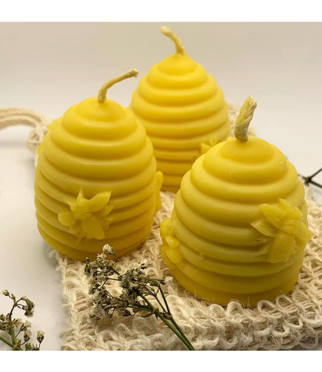 Siliconen kaarsenmal Bijenkorf Klein 52x49x40 mm - Kaarsen maken