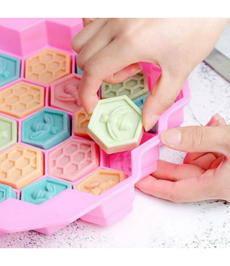 Siliconenmal voor Waxmelts - Honingraat