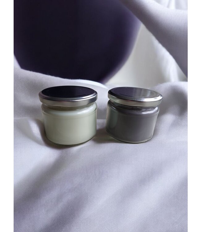 Kaarsen glas rond 330 ml incl Deksel - Zelf kaarsen maken