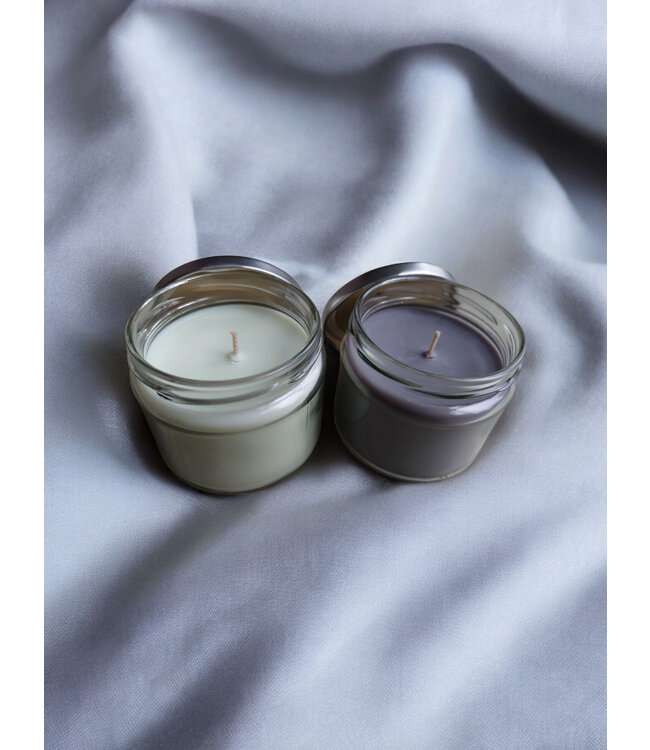 Kaarsen glas rond 330 ml incl Deksel - Zelf kaarsen maken