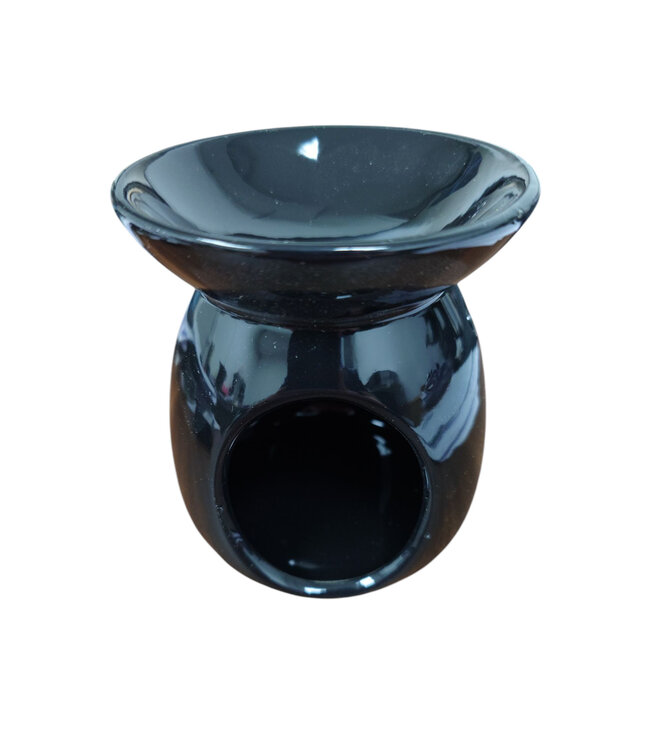 Geurbrander Keramiek Rond - Zwart