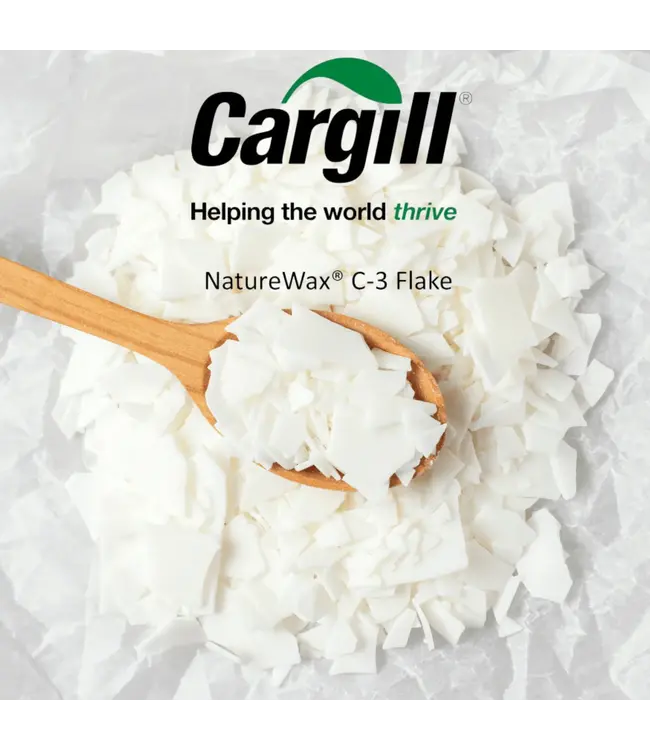 Cargill NatureWax C3 Sojawas - Containerwas om zelf kaarsen te maken