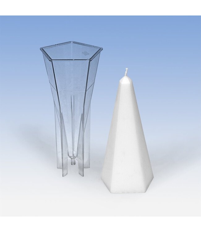 Kaarsenmal Obelisk 76 x 174 mm - Zelf kaarsen maken