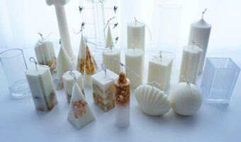 VEGISHINE Sojawas voor Kaarsen, Natuurlijke Sojawas, Premium kaarsvet 10kg, Hoogwaardig kaarsvet voor het maken van kaarsen 1kg 2kg 5kg 10kg