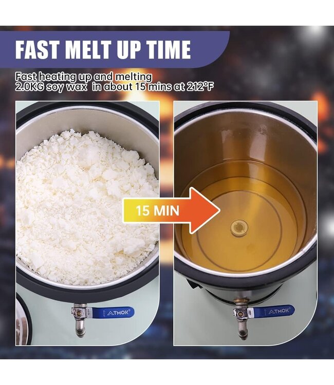 ToAuto Tool Smeltketel - ToAutoTool Waxmelter 5 LT - Zelf kaarsen maken