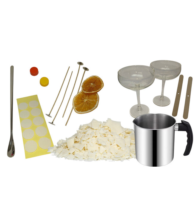 Zelf Cocktail kaarsen maken - Starterspakket voor beginners