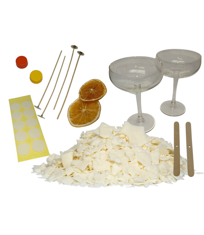 Zelf Cocktail kaarsen maken - Starterspakket voor beginners