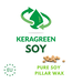 KeraGreen Soy Pillar Wax Pellets - Om zelf kaarsen te maken