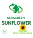 KeraGreen Sunflower Pillar Wax Pellets - Om zelf kaarsen te maken
