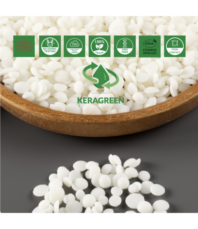 KeraGreen Olive Pillar Wax Pellets - Om zelf kaarsen te maken