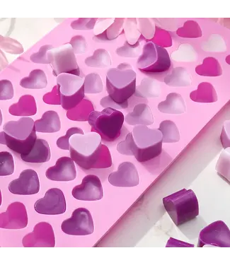 Siliconenmal voor Waxmelts - Mini Hearts
