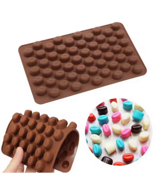 Siliconenmal voor Waxmelts - Siliconenmal voor Waxmelts - Coffee Beans  - Zelf waxmelts maken