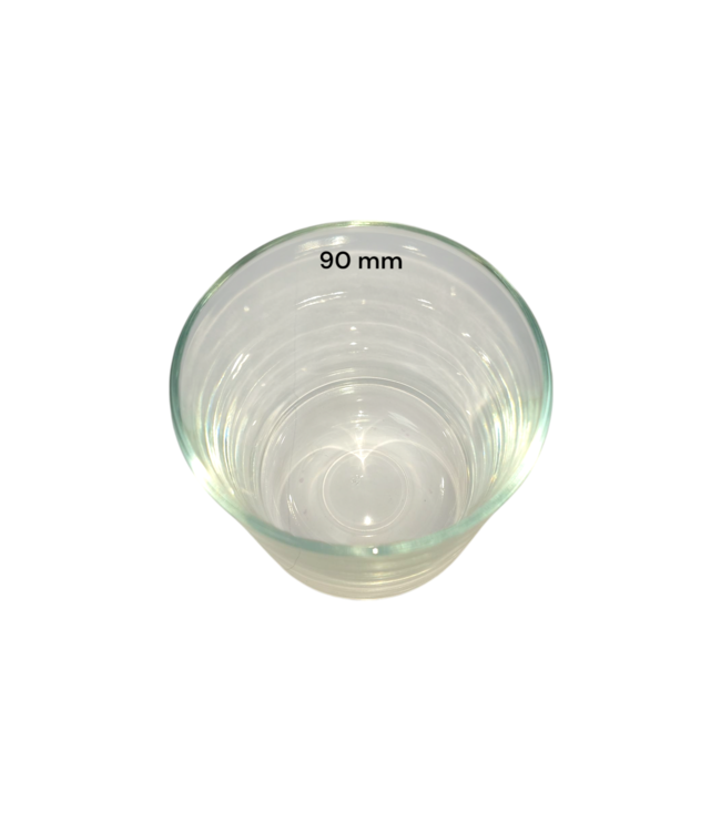 Kaarsen glas rond 96 x 90 mm - 375 ml - Zelf kaarsen maken