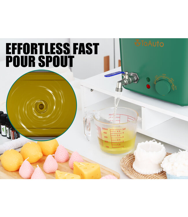 ToAuto Tool Smeltketel - ToAutoTool Waxmelter 4 LT - Zelf kaarsen maken