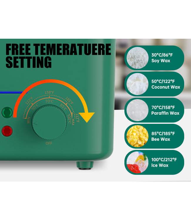 ToAuto Tool Smeltketel - ToAutoTool Waxmelter 4 LT - Zelf kaarsen maken