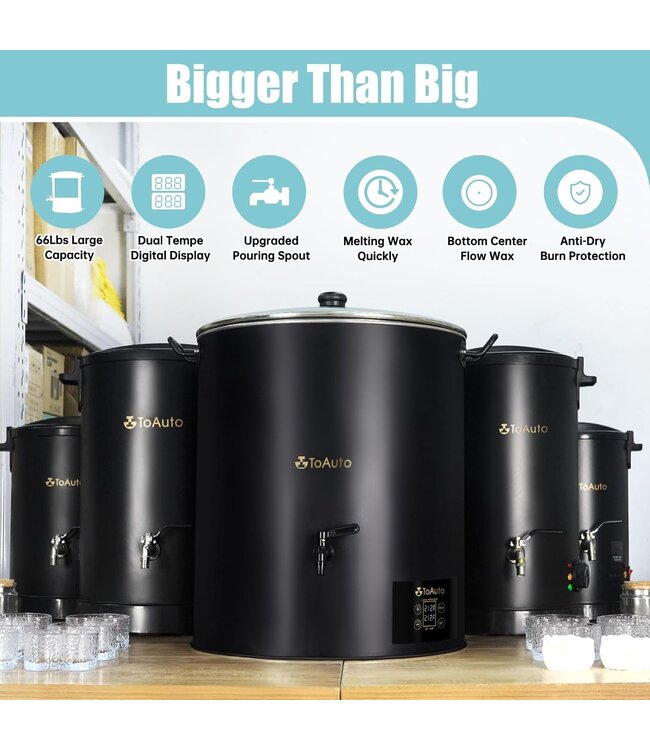 ToAuto Tool Smeltketel - ToAutoTool Waxmelter 30 LT - Zelf kaarsen maken
