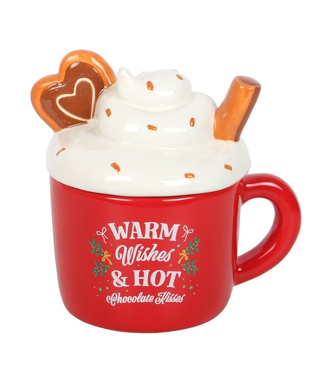 Geurbrander Keramiek Hot Chocolate Mug - Kerstcollectie