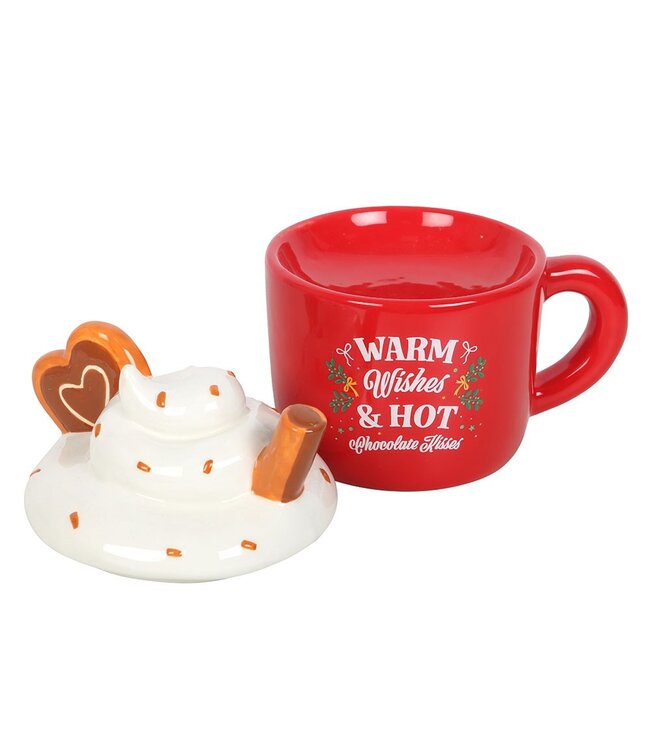 Geurbrander Keramiek Hot Chocolate Mug - Kerstcollectie