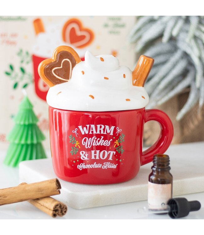 Geurbrander Keramiek Hot Chocolate Mug - Kerstcollectie