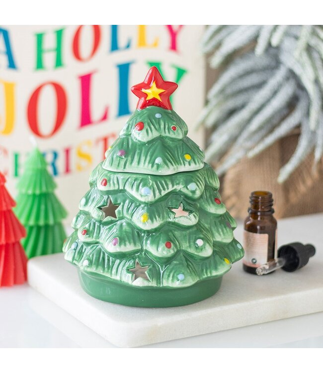 Geurbrander Keramiek X-mas Tree - Kerstcollectie