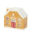 Geurbrander Keramiek Candy Cane Gingerbread House - Kerstcollectie