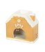 Geurbrander Keramiek Candy Cane Gingerbread House - Kerstcollectie
