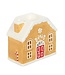 Geurbrander Keramiek Candy Cane Gingerbread House - Kerstcollectie