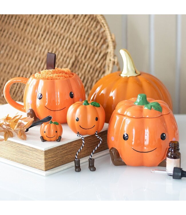 Geurbrander Keramiek Smiling Pumpkin - Fallcollectie