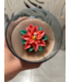 Siliconen kaarsenmal Kerstster 65x12 mm - Kaarsen maken