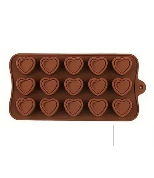 Siliconenmal voor Waxmelts - Sweetheart - Zelf waxmelts maken