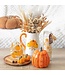 Geurbrander Keramiek Orange Leaf Pumpkin - Fallcollectie