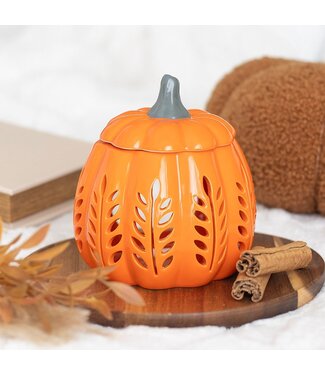 Geurbrander Keramiek Orange Leaf Pumpkin