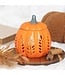 Geurbrander Keramiek Orange Leaf Pumpkin - Fallcollectie