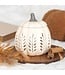 Geurbrander Keramiek Cream Leaf Pumpkin - Fallcollectie