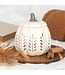 Geurbrander Keramiek Cream Leaf Pumpkin
