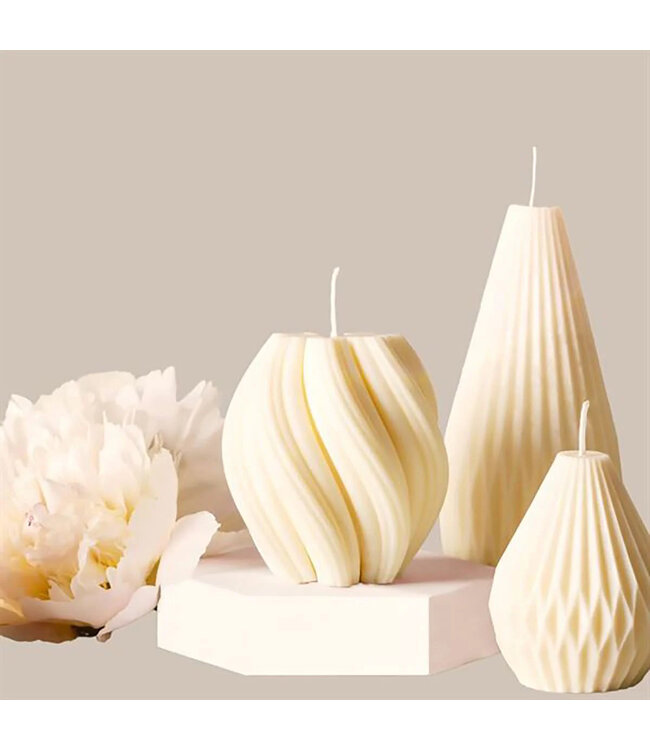 KERAX Soy-Paraffin Pillar Blend - Zelf kaarsen maken