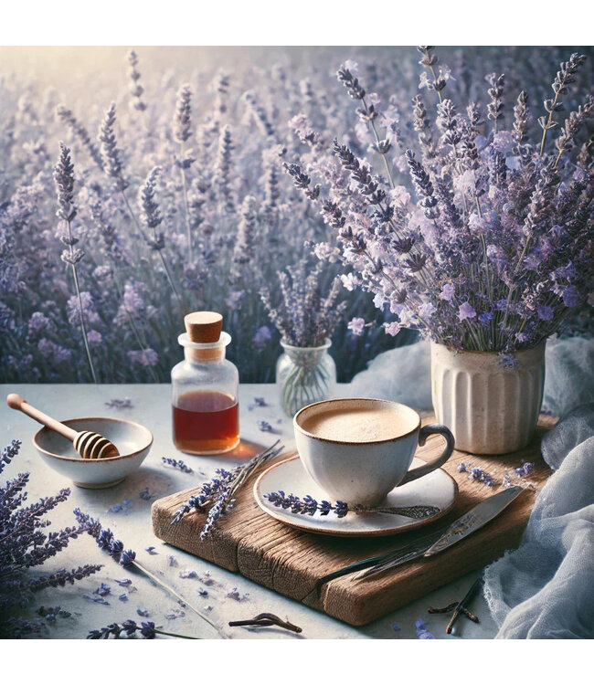 Geurolie Lavender Latte - Zelf geurkaarsen - waxmelts maken