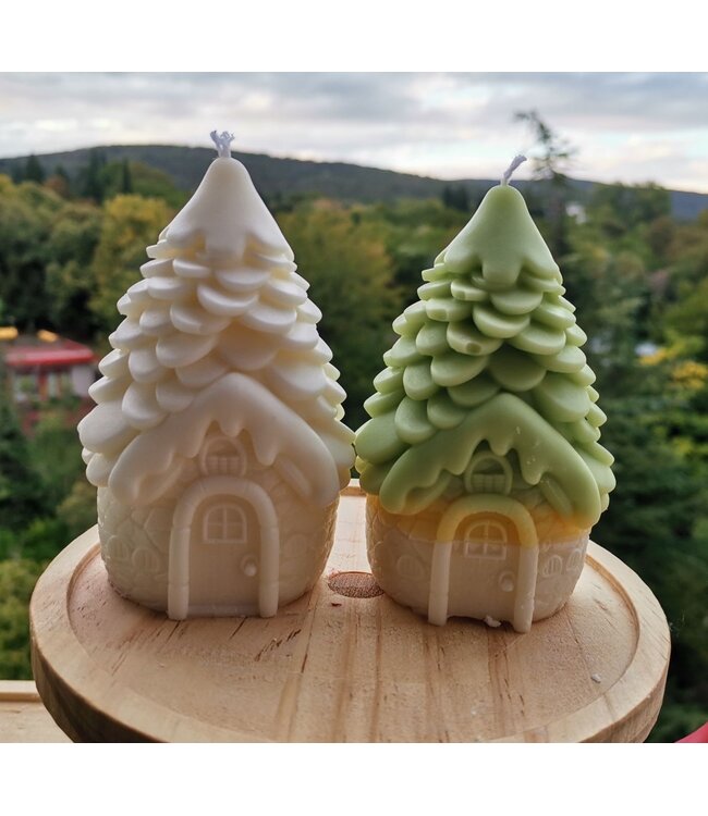 Siliconen kaarsenmal Pineapple Cottage Tall 110x70 mm - Kaarsen maken